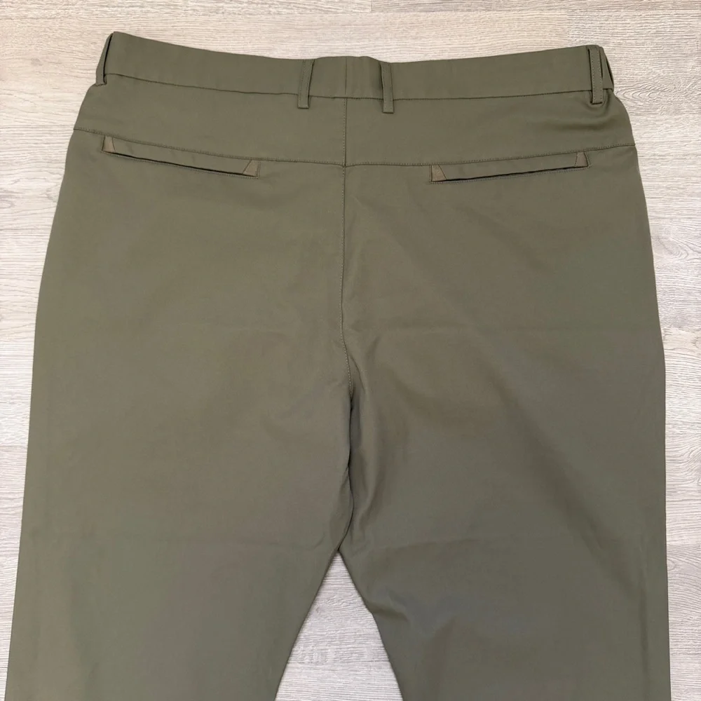 Jack Archer Jetsetter Tech Pants Mens 36x28 Olive Performance‎ Chino
